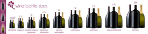 Big format wine bottles